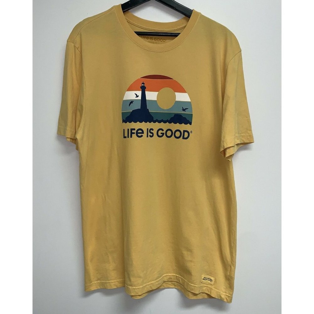 Mens Tee T-Shirt Size L